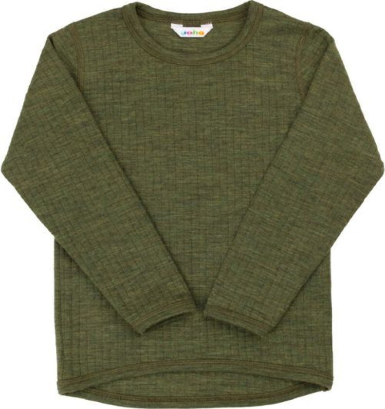 Ulltrøye Colourfull Mørk Oliven