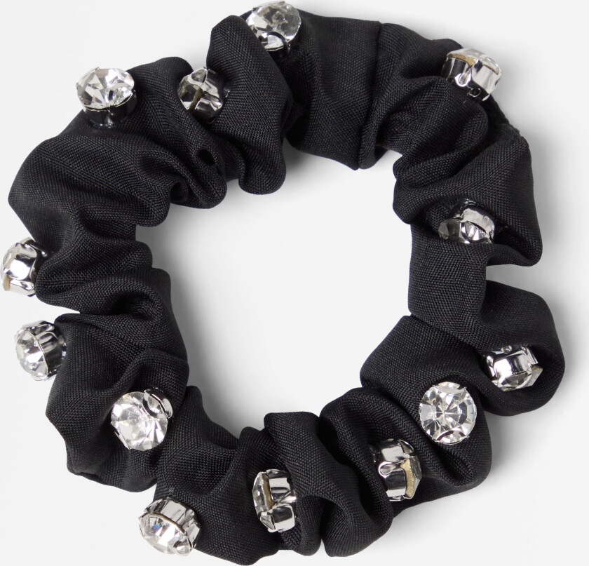 Scrunchie med strass