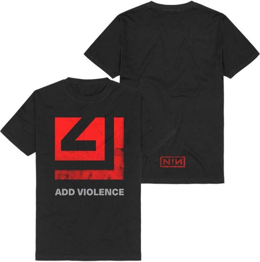 T-skjorte - Add violence - S til 3XL - Herrer - svart