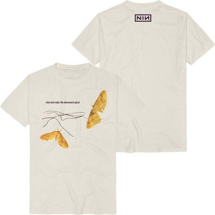 T-skjorte - The downward spiral moth - S til 3XL - Herrer - natur