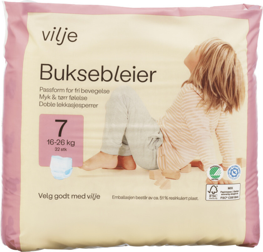 Buksebleie Str 7 32stk