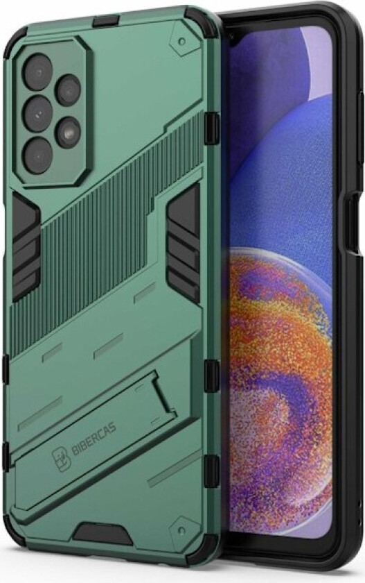 Støtsikkert hybriddeksel for Samsung Galaxy A23 - Grønn