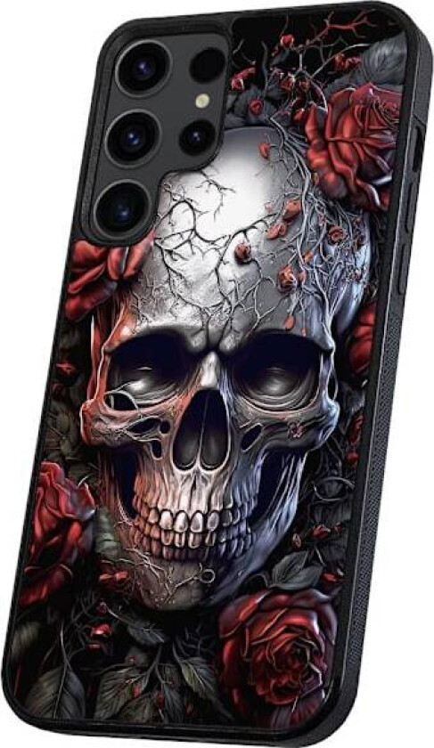 Samsung Galaxy S25 Ultra - Deksel/Mobildeksel Skull Roses