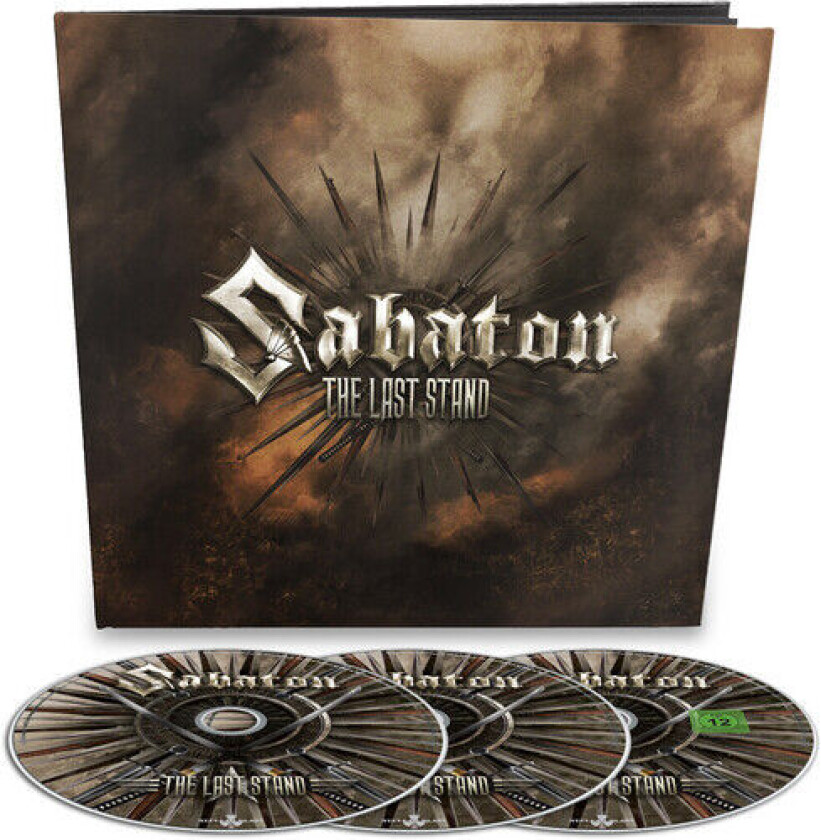 Sabaton : The Last Stand CD Limited Album with DVD 3 discs (2017)