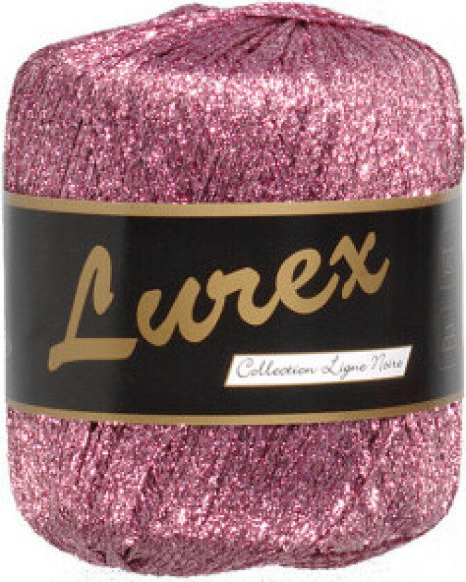 Lammy Lurex Garn 09 Rosa