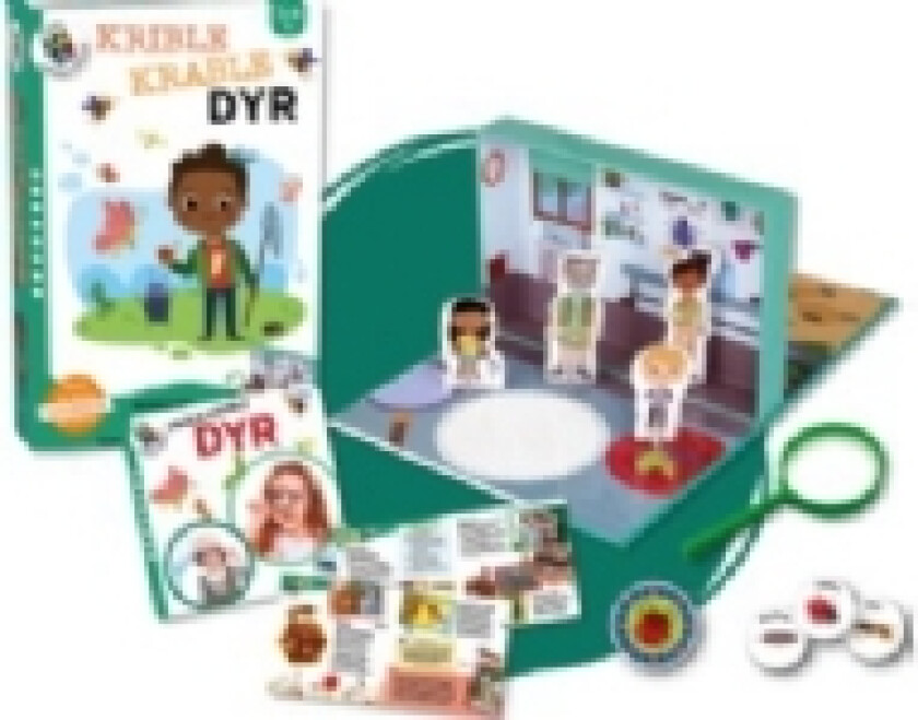 Læringsæske - Krible krable dyr | Språk: Dansk