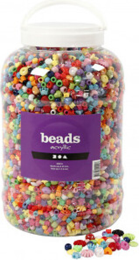 Bilde av Perlebøtte, størrelse 6-20 mm, hullstørrelse 1,5-6 mm, 5700 ml/ 1 bøtt