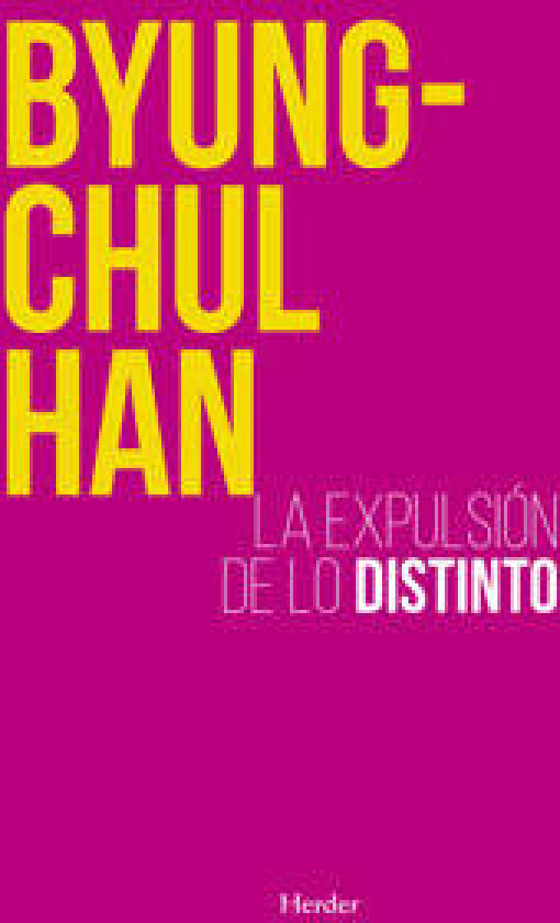 EXPULSION DE LO DISTINTO NE
