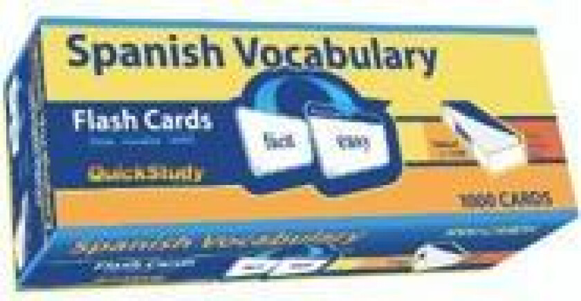 Spanish Vocabulary Flash Cards