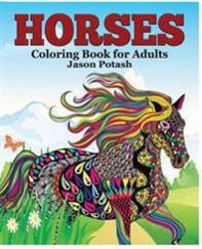 Horses Coloring Book for Adults
