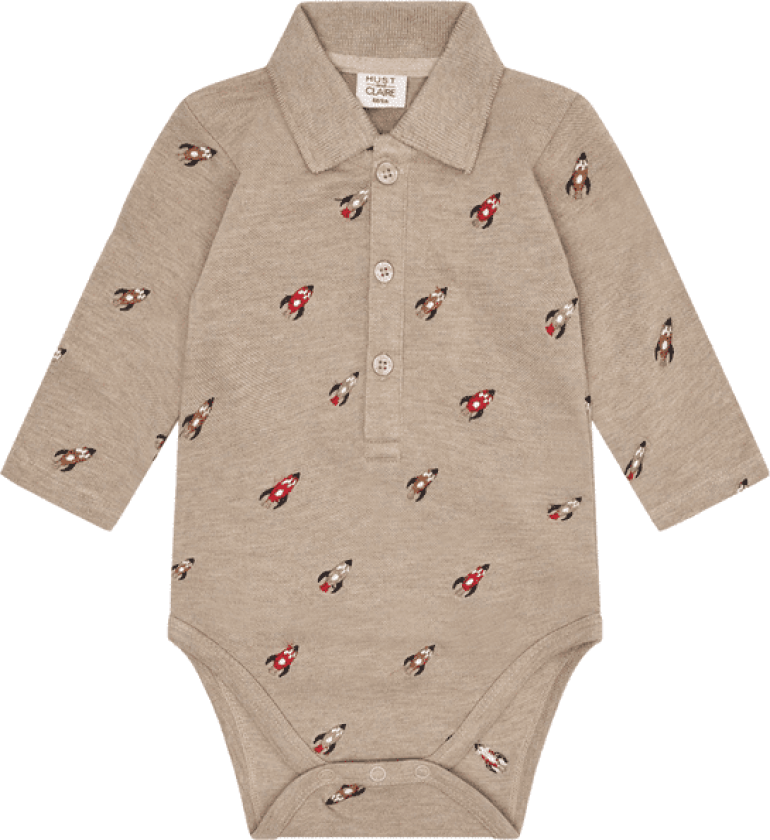 Hust and Claire Bendy body m/krage, Biscuit