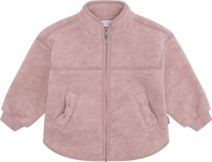 Hust and Claire Hcemi zip-jakke i ullfleece, Heather