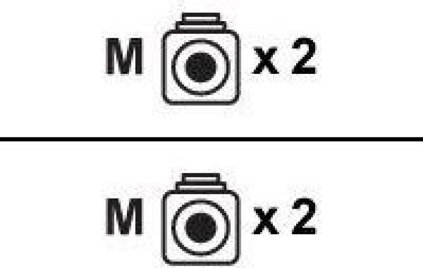- Nettverkskabel - LC multimodus (hann) til LC multimode (hann) - 5 m. - fiberoptisk - 50 / 125 my - for System Storage DS4000 EXP810 Storage Expansion Unit