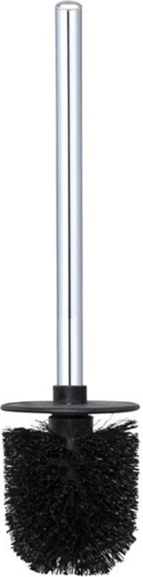 Toalettbørste med Lokk og Skaft 85mm Svart
