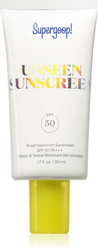 Unseen Sunscreen crema abbronzante SPF 50 50 ml