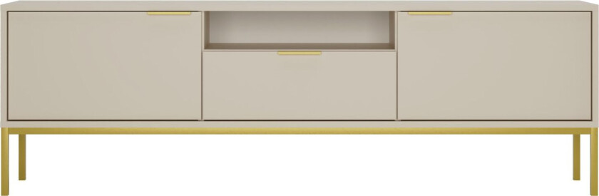 KOCOT austin tv-skap - cashmere og gull, mdf og metall