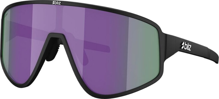 Bliz A004 Sportsbriller Matte Black w/ Brown Purple Multi