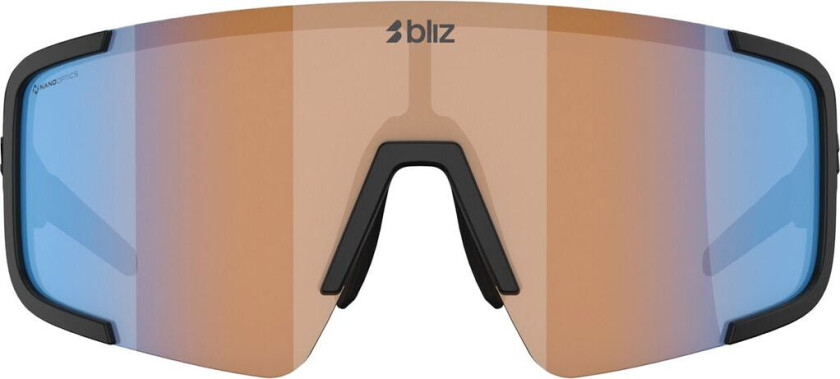 Bliz P003 Nano Nordic Light Sportsbriller Matte Black w/ Coral Orange Blue Multi