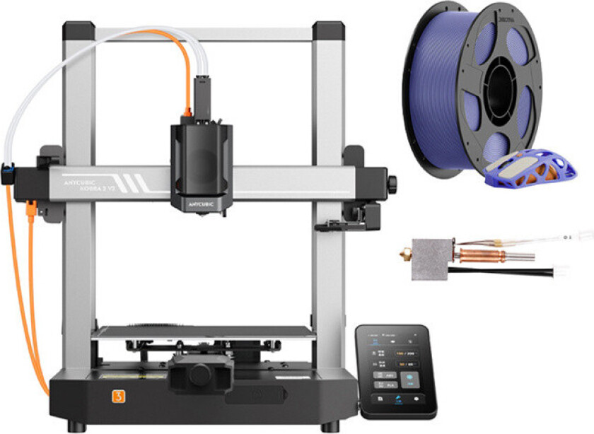 Kobra 3 V2 Combo 3D Printer + Hotend + Filament free of charge