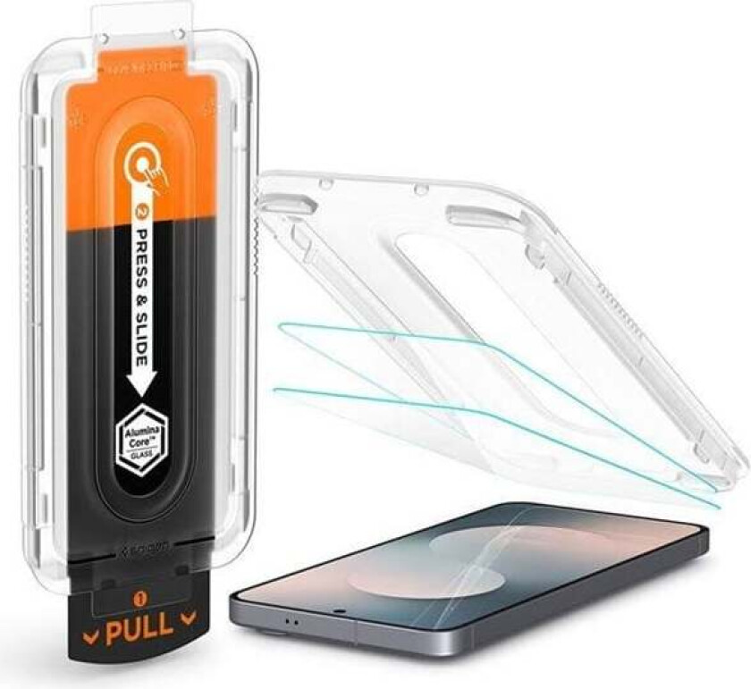 Glass tR EZ Fit Pro 2 Pack transparency - Samsung Galaxy S25 FE