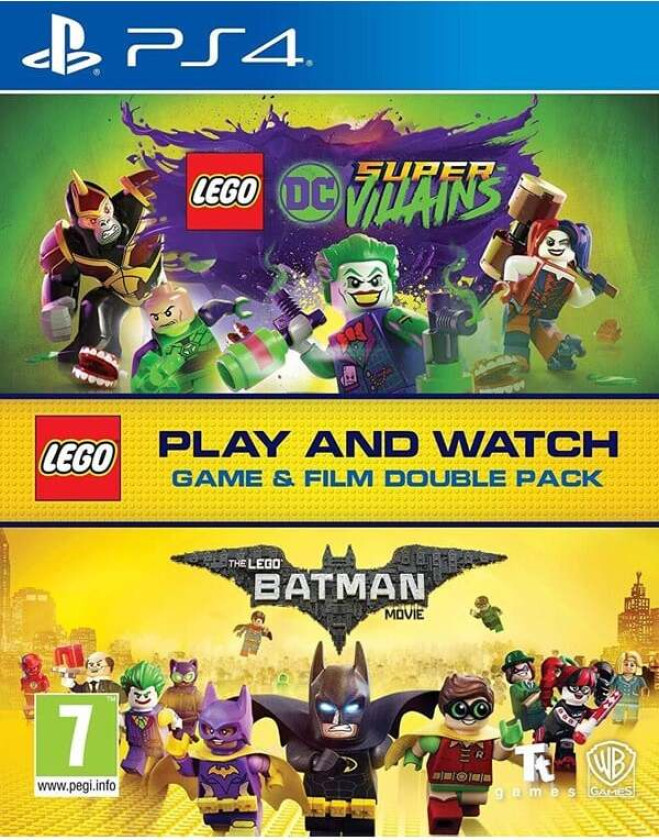 Lego DC Super-Villains Game & Film Double Pack - Sony PlayStation 4 - Action