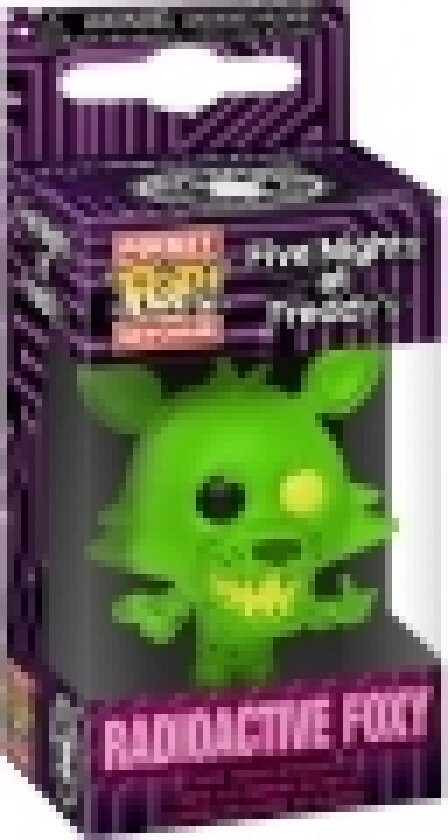 Bilde av Funko POP nøkkelring FNAF S7 Radioactive Foxy
