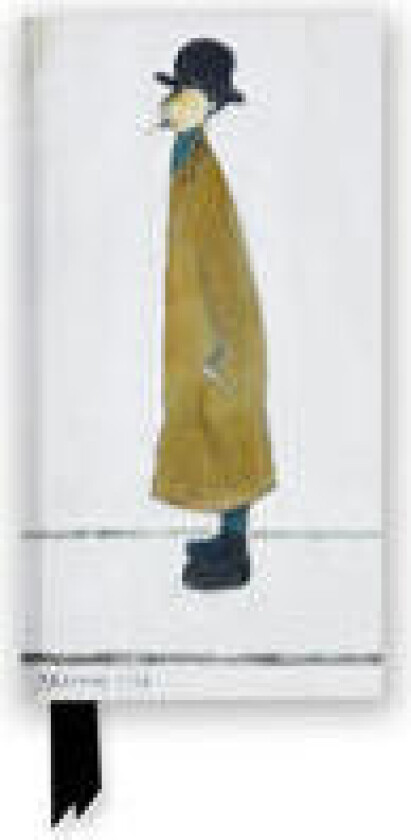 L.S. Lowry: Gentleman Looking at Something (Foiled Slimline Journal)