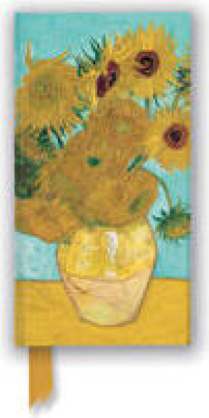 Vincent van Gogh: Sunflowers (Foiled Slimline Journal)