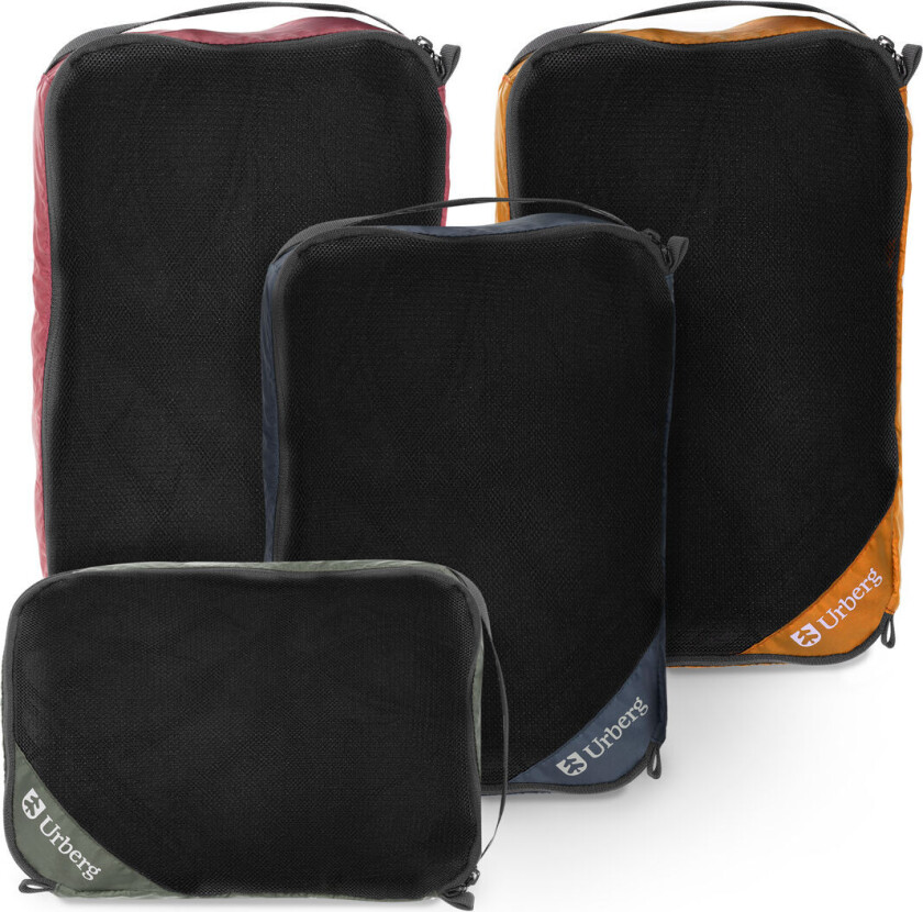 Packing Cube Mesh 4-pack Multi Color One size