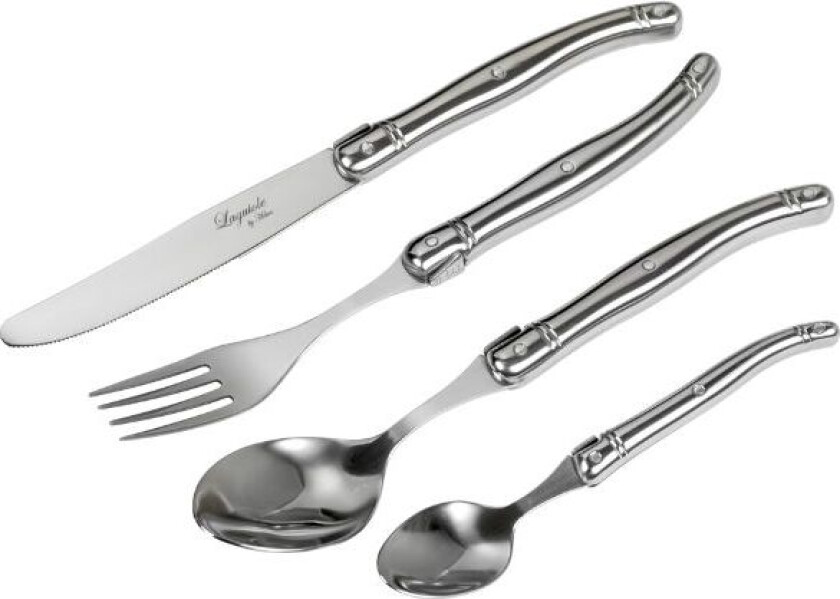 Laguiole By Hâws Bestiksæt 24 Dele Rustfrit Stål