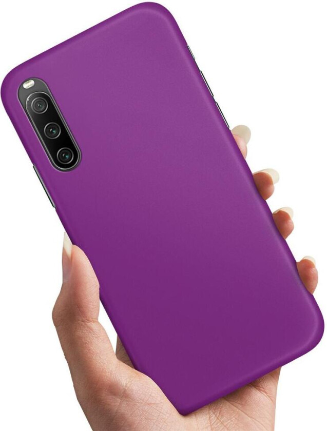 Sony Xperia 10 IV - Deksel/Mobildeksel Lilla