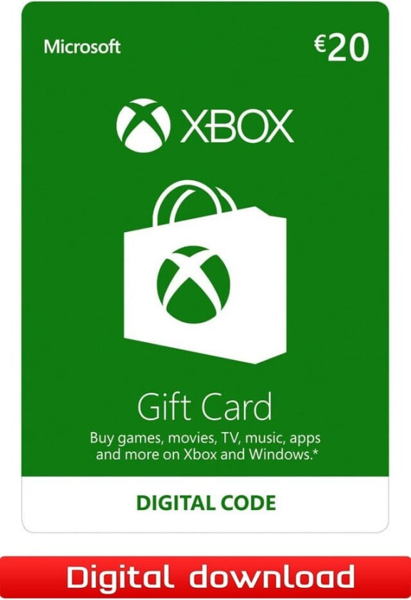 Xbox Live Gift Card 20 EUR