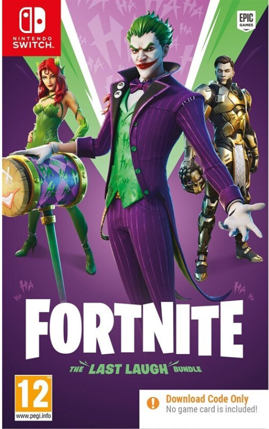 Fortnite: The Last Laugh Bundle (Code in a Box) - Nintendo Switch - Action