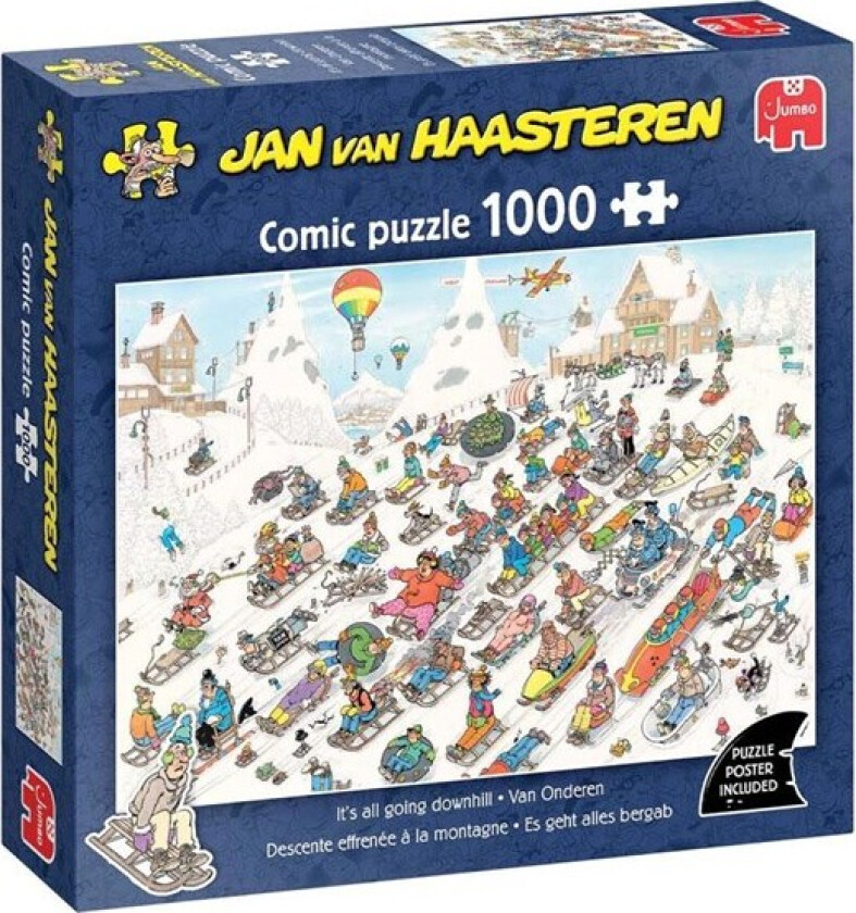 Jigsaw Puzzle - From Below! 1000 pieces. Gulv