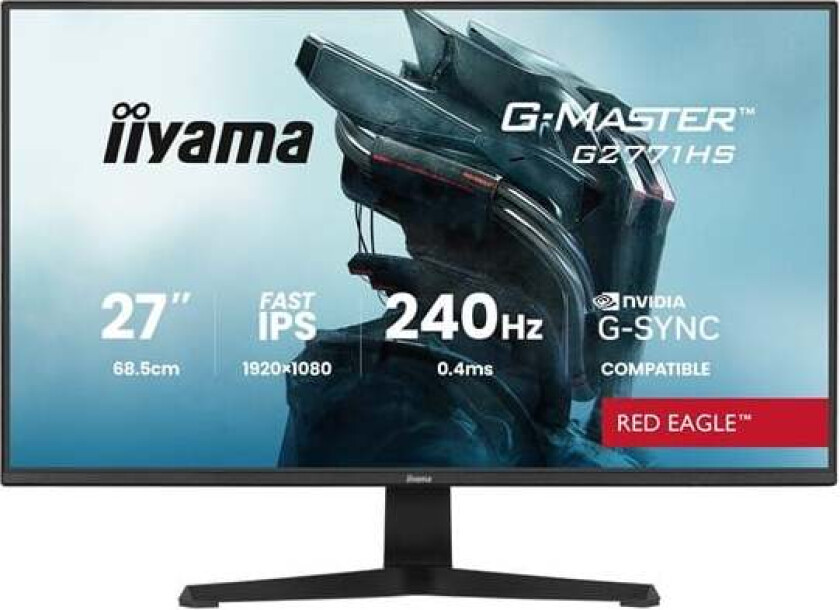 27" iiyama G-MASTER Red Eagle G2771HS-B1 - LED monitor - Full HD (1080p) - 27"
