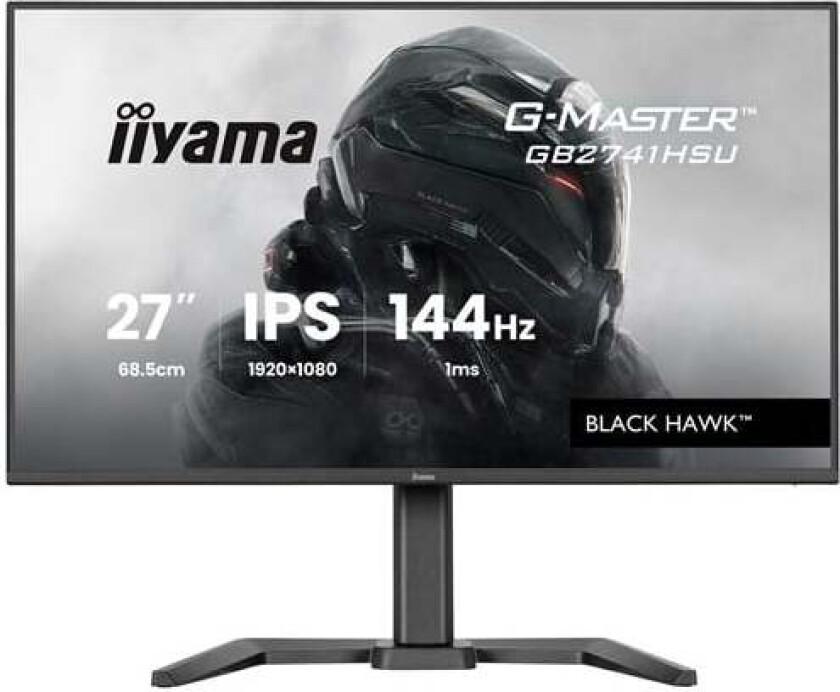 27" iiyama G-MASTER Black Hawk GB2741HSU-B1 - LED monitor - Full HD (1080p) - 27"