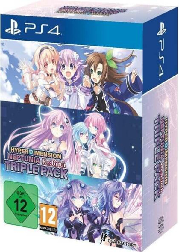 Hyperdimension Neptunia ReBirth (Triple Pack) - Sony PlayStation 4 - RPG