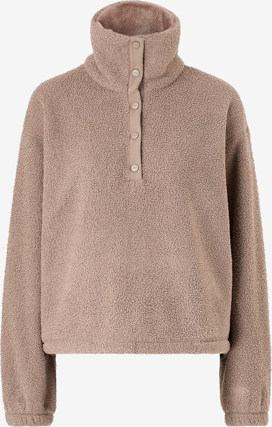 Pullover Polar Fleece Long Sleeve - Brun