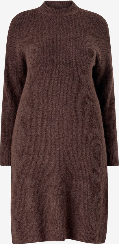 Kjole caVilma L/S Blk Dress - Brun