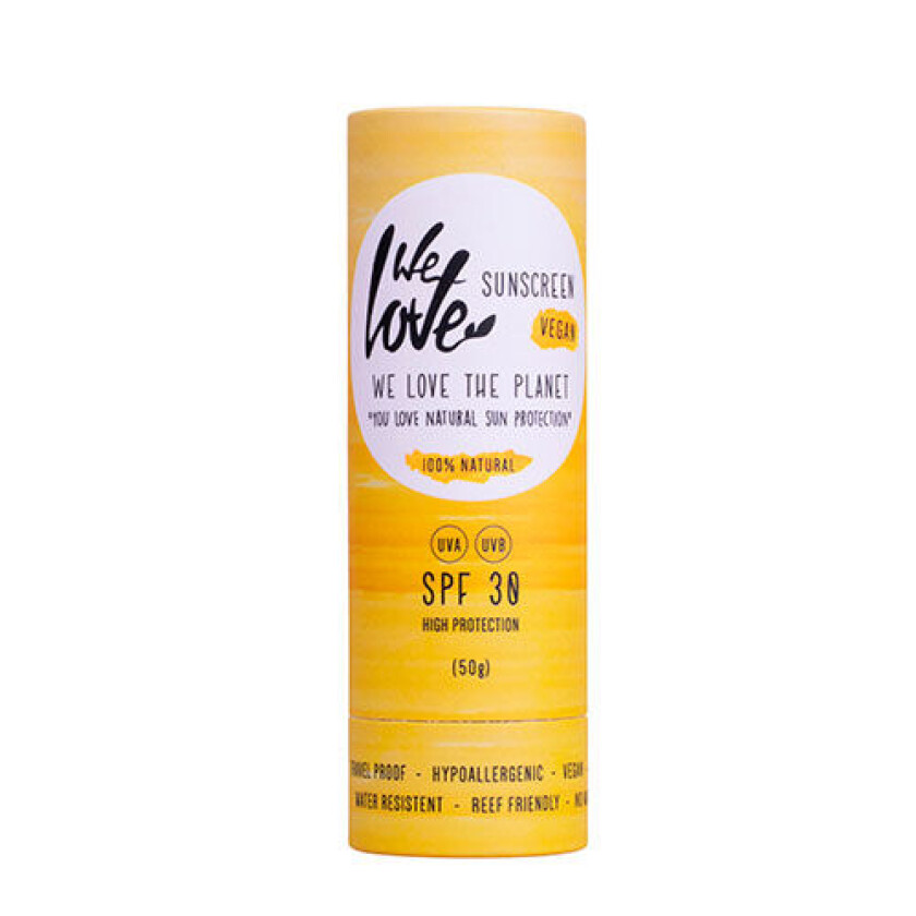 Naturlig Solkrem Stift Spf 30 - 50 g