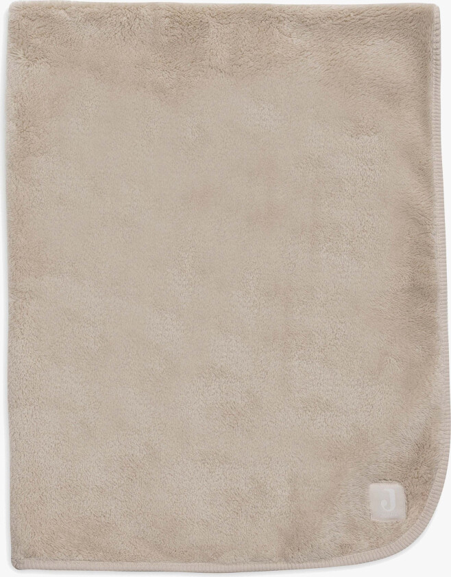 Teppe 75x100 cm Basic Jersey/Sherpa, Warm Sand - Tekstiler - 100% Bomull