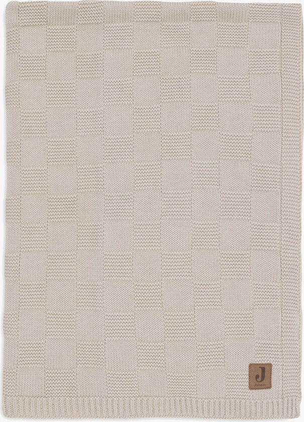 Teppe 75x100 cm Box Knit, Warm Sand - Tekstiler - 100% Bomull