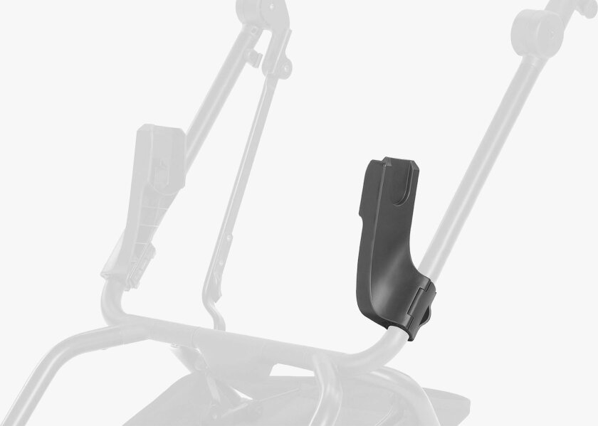 Eezy S Line Adapter, Black - Adaptere