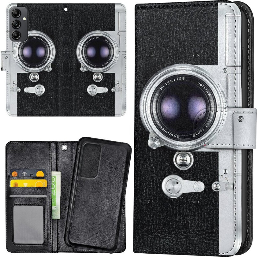 Samsung Galaxy A54 - Lommebok Deksel Retro Kamera