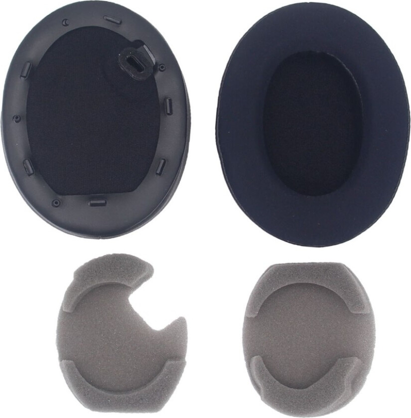 JZF-514 1 Pair Sony WH-1000XM4 Replacement Earpads Cushions Earmuffs Protective Cover
