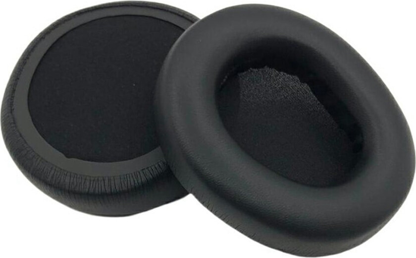 1Par Steelseries Arctis Nova 7 / 5 / 3 / 1 Hodetelefon-øreputer Protein Leather Earmuffs - Svart