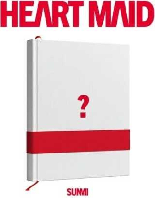 Sunmi Heart Maid incl. 144pg Photobook, Bookband, 4pc Postcard Set, Postcard Envelope + 2 Phototcards CD