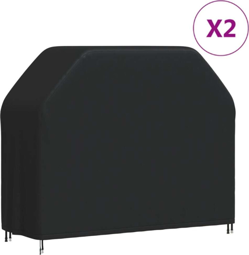 Grilltrekk 2 stk 147x61x112 cm 420D oxfordstoff