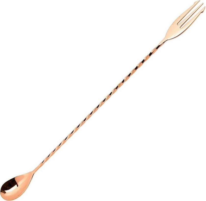 Cocktail Ske Med Fork Kobber - Mezclar
