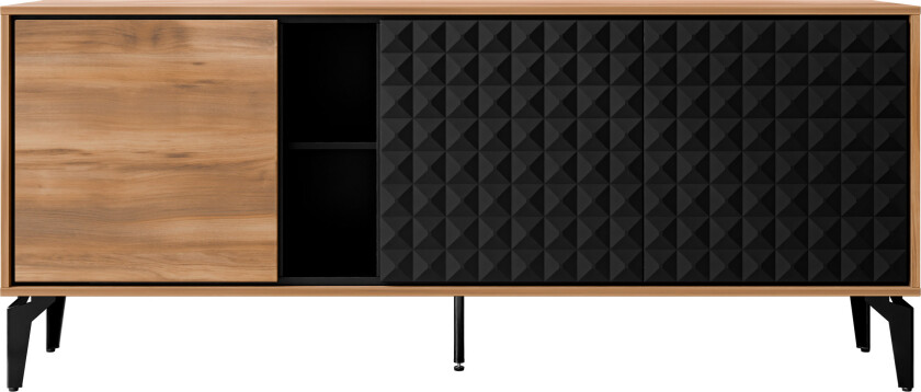 Bilde av Lorvenn Skjenk 190x40 cm - Brun/Svart